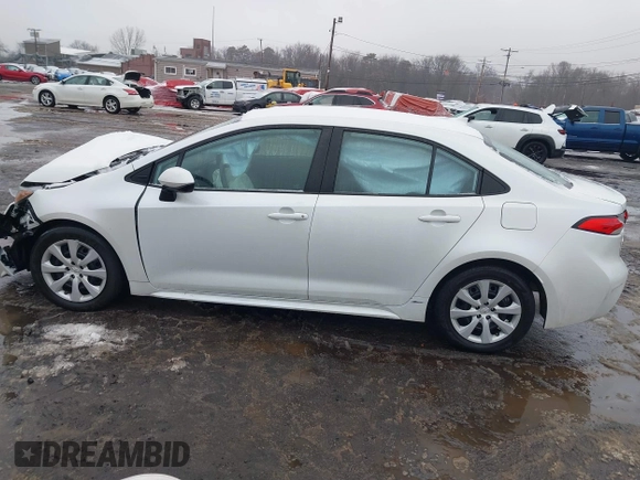2023 Toyota Corolla LE with VIN 5YFB4MDE5PP008234, listed as a IAAI auction lot 41505320 with 49,314 mi miles. Bid and sale history available at carsss.com. Image 14.