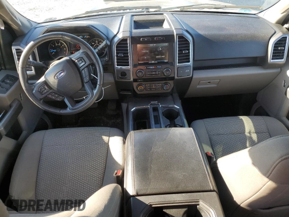 2015 Ford F-150 XL with VIN 1FTEW1CP4FFD02206, listed as a Copart auction lot 87063384 with 104,279 mi miles and Salvage Title. Bid and sale history available at carsss.com. Image 8.