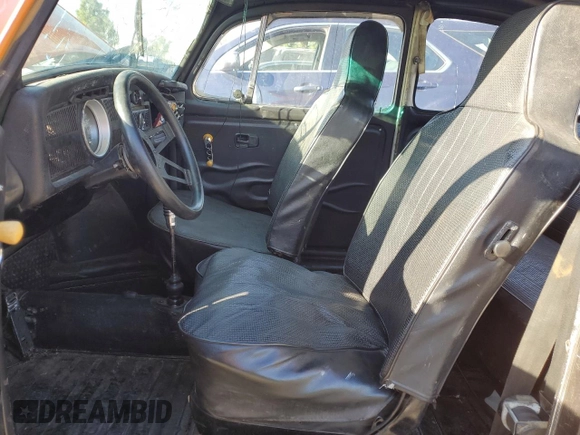 1971 Volkswagen Beetle with VIN 1112121729, listed as a Copart auction lot 88161105 with 16,992 mi miles and Salvage Title. Bid and sale history available at DreamBid. Image 7.