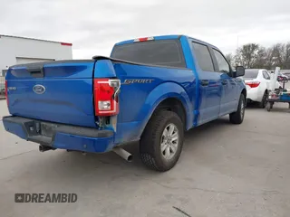2015 Ford F-150 XL with VIN 1FTEW1CP2FKF15498, listed as a IAAI auction lot 41654196 with 103,200 mi miles. Bid and sale history available at carsss.com. Image 4.