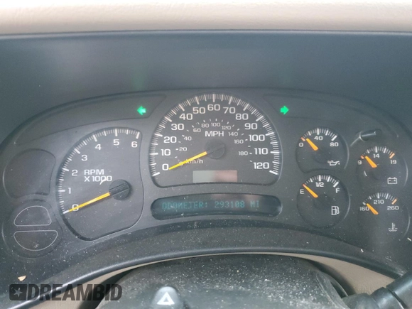 2004 GMC Yukon SLE with VIN 1GKEC13VX4R283538, listed as a Copart auction lot 83701914 with 293,108 mi miles and Salvage Title. Bid and sale history available at carsss.com. Image 9.