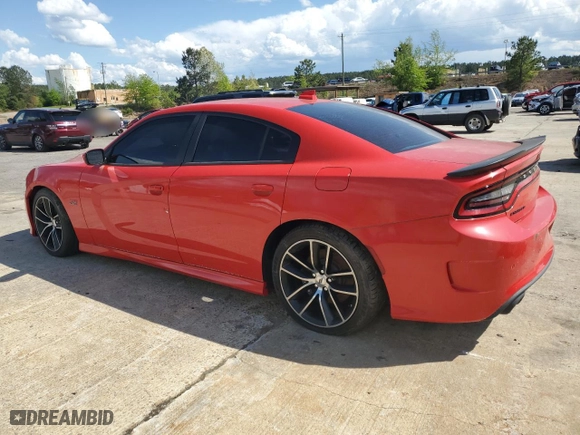 2018 Dodge Charger R/T Scat Pack with VIN 2C3CDXGJ1JH295104, listed as a Copart auction lot 52691605 with 0 mi miles and Salvage Title. Bid and sale history available at carsss.com. Image 2.