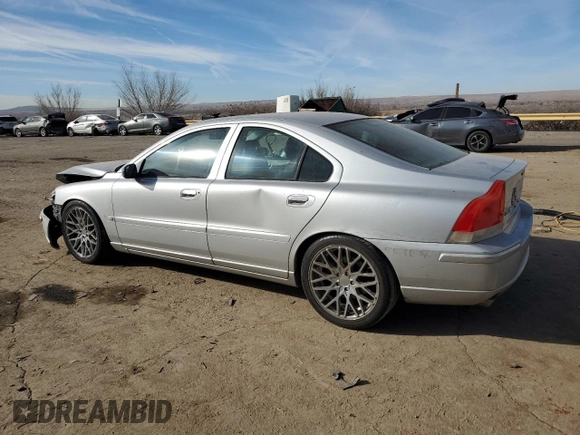 2006 Volvo S60 2.4L Turbo with VIN YV1RS547862553959, listed as a Copart auction lot 86755954 with 208,311 mi miles and Salvage Title. Bid and sale history available at carsss.com. Image 2.