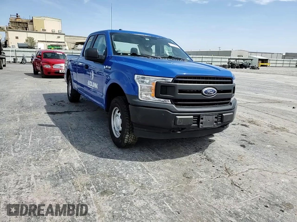 2018 Ford F-150 XL with VIN 1FTEX1EB9JKC29431, listed as a Copart auction lot 51161805 with 156,544 mi miles and Salvage Title. Bid and sale history available at carsss.com. Image 10.