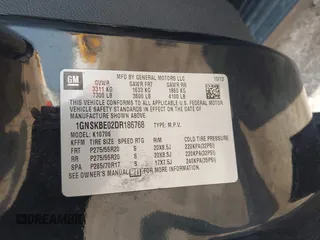 2013 Chevrolet Tahoe LT с VIN 1GNSKBE02DR186768, выставлен на аукционе IAAI как лот 42429597 с пробегом 132 404 миль миль и . История ставок и продаж доступна на DreamBid. Изображение 9.