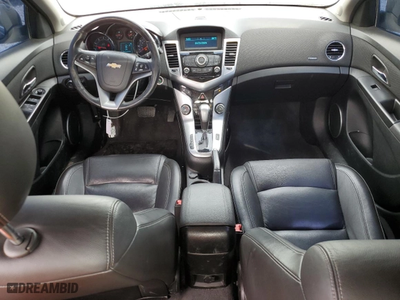 2012 Chevrolet Cruze LTZ with VIN 1G1PH5SC5C7207452, listed as a Copart auction lot 52160745 with 128,185 mi miles and Salvage Title. Bid and sale history available at carsss.com. Image 8.