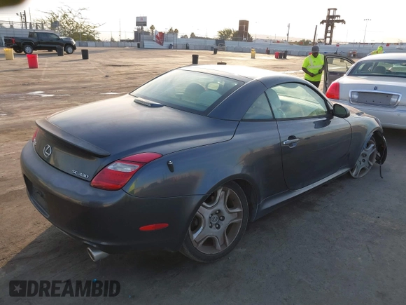 2007 Lexus SC 430 with VIN JTHFN45Y679014426, listed as a IAAI auction lot 41408502 with 202,274 mi miles and . Bid and sale history available at DreamBid. Image 4.