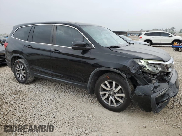 2019 Honda Pilot EX-L with VIN 5FNYF5H59KB030214, listed as a Copart auction lot 50930745 with 177,859 mi miles and Salvage title. Bid and sale history available at DreamBid. Image 4.