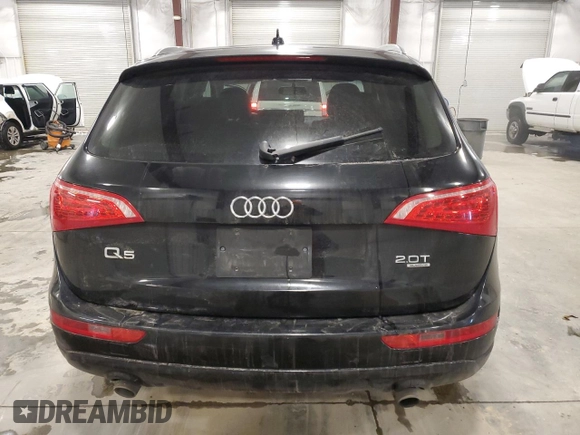 2012 Audi Q5 2.0T Premium with VIN WA1CFAFP0CA136899, listed as a Copart auction lot 43399665 with 116,226 mi miles and Salvage Title. Bid and sale history available at carsss.com. Image 6.