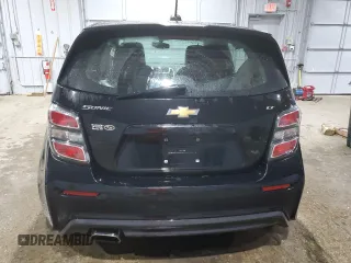 2017 Chevrolet Sonic LT with VIN 1G1JD6SH4H4135140, listed as a Copart auction lot 89047375 with 119,474 mi miles and Salvage Title. Bid and sale history available at carsss.com. Image 6.