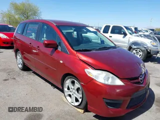 2009 Mazda 5 Touring with VIN JM1CR29L190350889, listed as a IAAI auction lot 41799351 with 92,720 mi miles. Bid and sale history available at carsss.com. Image 1.