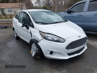 2017 Ford Fiesta SE with VIN 3FADP4BJ1HM163720, listed as a IAAI auction lot 41758353 with 49,169 mi miles. Bid and sale history available at carsss.com. Image 1.