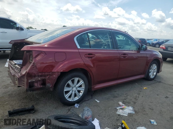 2011 Subaru Legacy Premium Power Moon with VIN 4S3BMBG64B3258848, listed as a Copart auction lot 62084725 with 67,600 mi miles and Salvage title. Bid and sale history available at DreamBid. Image 3.