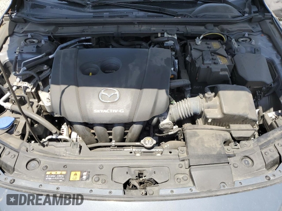 2022 Mazda 3 Carbon Edition with VIN JM1BPACL6N1507664, listed as a Copart auction lot 57847125 with 34,258 mi miles and Salvage title. Bid and sale history available at DreamBid. Image 11.