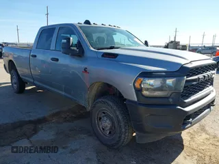 2023 Ram 2500 Tradesman with VIN 3C6UR5HL7PG614933, listed as a IAAI auction lot 42055798 with 67,121 mi miles. Bid and sale history available at carsss.com. Image 1.