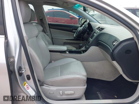 2008 Lexus GS 350 with VIN JTHBE96S080041357, listed as a IAAI auction lot 41855684 with 227,973 mi miles. Bid and sale history available at carsss.com. Image 5.
