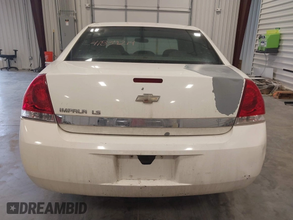 2006 Chevrolet Impala LS with VIN 2G1WB58K569231250, listed as a IAAI auction lot 41839214 with 182,182 mi miles and . Bid and sale history available at DreamBid. Image 15.
