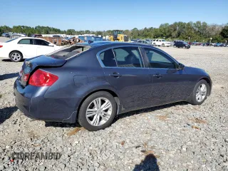 2011 Infiniti G25 Journey with VIN JN1DV6AP1BM830101, listed as a Copart auction lot 75717014 with 136,098 mi miles and Salvage Title. Bid and sale history available at DreamBid. Image 3.