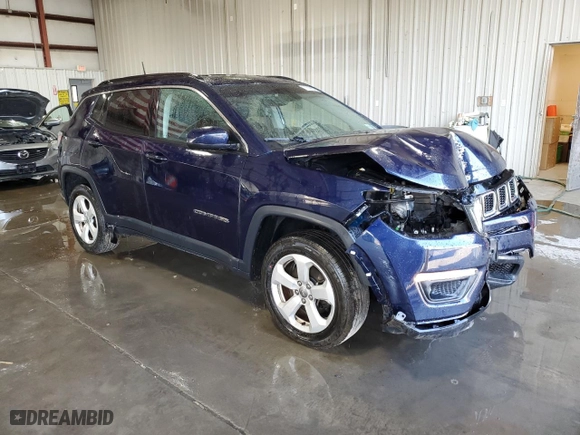 2018 Jeep Compass Latitude with VIN 3C4NJDBB4JT250046, listed as a Copart auction lot 76878004 with 100,044 mi miles and Salvage Title. Bid and sale history available at carsss.com. Image 4.