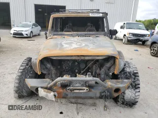 2015 Jeep Wrangler Unlimited Wrangler X z VIN 1C4BJWEG1FL686961, wystawiony jako Copart lot #49654945 z przebiegiem Nie podano mil oraz Nie do naprawy • Non repairable. Historia ofert i sprzedaży dostępna na DreamBid. Obrazek 5.