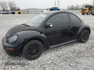2005 Volkswagen New Beetle Coupe GL with VIN 3VWBK31C65M415399, listed as a Copart auction lot 81258974 with 182,918 mi miles and Salvage Title. Bid and sale history available at carsss.com. Image 1.