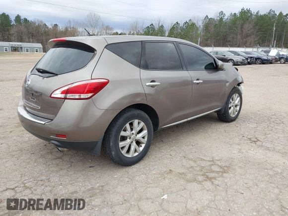 2013 Nissan Murano LE with VIN JN8AZ1MU5DW208783, listed as a IAAI auction lot 41757565 with 191,633 mi miles and . Bid and sale history available at DreamBid. Image 4.