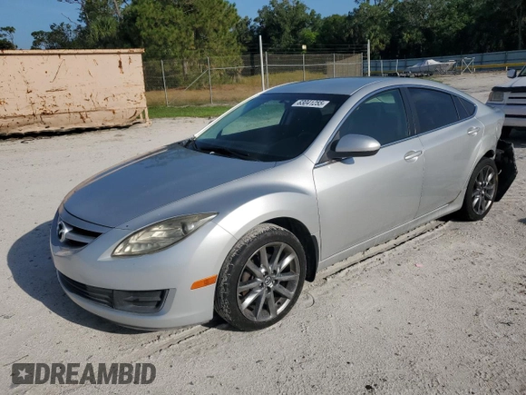 2009 Mazda 6 with VIN 1YVHP80A895M26311, listed as a Copart auction lot 63041255 with 103,156 mi miles and Salvage title. Bid and sale history available at DreamBid. Image 1.