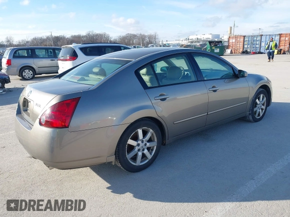 2006 Nissan Maxima 3.5 SL with VIN 1N4BA41E86C843190, listed as a IAAI auction lot 41485367 with 215,730 mi miles. Bid and sale history available at carsss.com. Image 4.