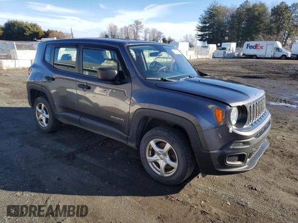 2018 Jeep Renegade Sport с VIN ZACCJBAH2JPJ14861, выставлен на аукционе Copart как лот 85419014 с пробегом 120 947 миль миль и Чистый • Clean title. История ставок и продаж доступна на DreamBid. Изображение 4.