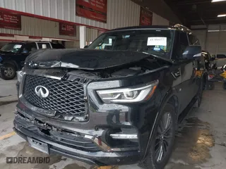 2020 Infiniti QX80 LUXE with VIN JN8AZ2NF3L9700036, listed as a IAAI auction lot 41704457 with 65,848 mi miles. Bid and sale history available at carsss.com. Image 17.