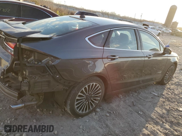 2018 Ford Fusion Hybrid Titanium with VIN 3FA6P0RUXJR210415, listed as a Copart auction lot 41466883 with 43,451 mi miles. Bid and sale history available at carsss.com. Image 3.