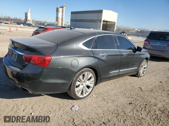 2014 Chevrolet Impala LTZ z VIN 1G1155S36EU164310, wystawiony jako Copart lot #83805504 z przebiegiem 130 224 mil mil oraz Szkoda całkowita • Salvage title. Historia ofert i sprzedaży dostępna na DreamBid. Obrazek 3.