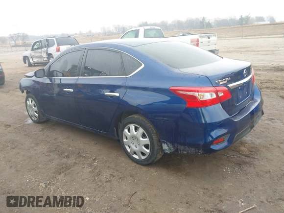 2017 Nissan Sentra S with VIN 3N1AB7AP8HY300618, listed as a IAAI auction lot 38700856 with 156,205 mi miles and . Bid and sale history available at DreamBid. Image 3.