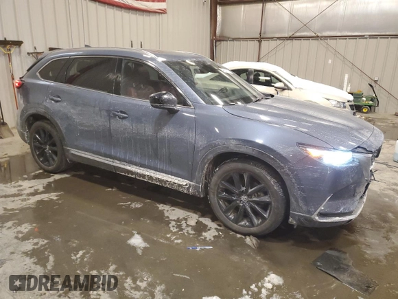 2023 Mazda CX-9 Carbon Edition with VIN JM3TCBDY6P0647665, listed as a Copart auction lot 46346605 with 26,882 mi miles and Salvage Title. Bid and sale history available at carsss.com. Image 4.