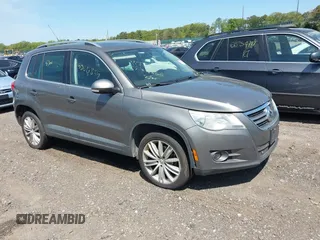 2011 Volkswagen Tiguan SEL with VIN WVGBV7AX4BW543250, listed as a IAAI auction lot 42249103 with Not provided miles and . Bid and sale history available at DreamBid. Image 1.