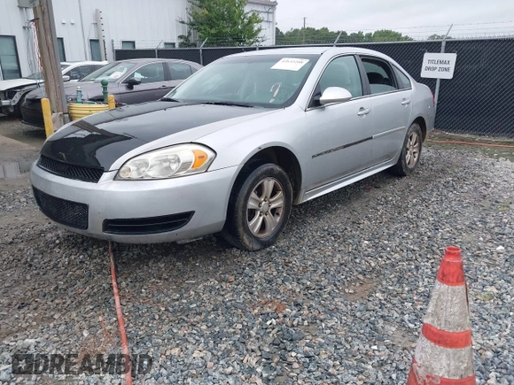 2012 Chevrolet Impala LS Fleet z VIN 2G1WF5E35C1267838, wystawiony jako IAAI lot #42633208 z przebiegiem Nie podano mil oraz . Historia ofert i sprzedaży dostępna na DreamBid. Obrazek 2.