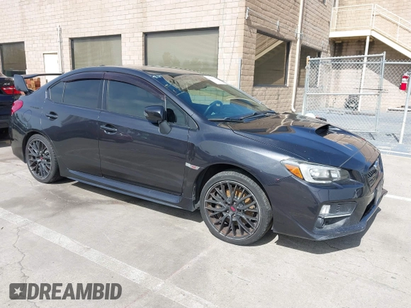 2015 Subaru WRX STI z VIN JF1VA2P68F9823116, wystawiony jako IAAI lot #41842139 z przebiegiem 95 710 mil mil oraz . Historia ofert i sprzedaży dostępna na DreamBid. Obrazek 1.
