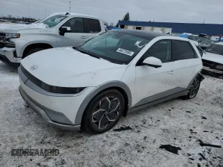2023 Hyundai Ioniq 5 Limited with VIN KM8KR4AE6PU223741, listed as a Copart auction lot 46472595 with 12,559 mi miles and Salvage title. Bid and sale history available at DreamBid. Image 1.