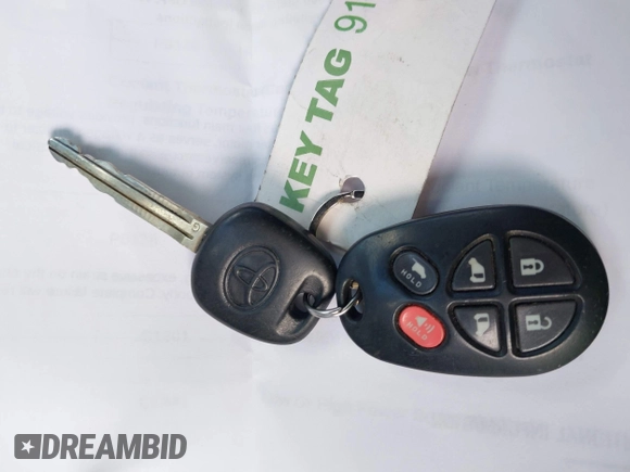 2011 Toyota Sienna SE with VIN 5TDXK3DC9BS122337, listed as a IAAI auction lot 42245460 with 270,970 mi miles and . Bid and sale history available at DreamBid. Image 11.