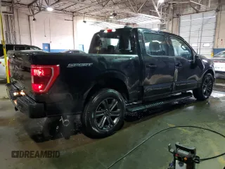 2023 Ford F-150 XL with VIN 1FTEW1C57PFB83938, listed as a Copart auction lot 52502865 with 48,965 mi miles and Non Repairable. Bid and sale history available at carsss.com. Image 3.