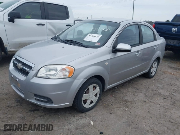 2008 Chevrolet Aveo LS with VIN KL1TD566X8B151512, listed as a IAAI auction lot 41364928 with 67,477 mi miles and . Bid and sale history available at DreamBid. Image 2.