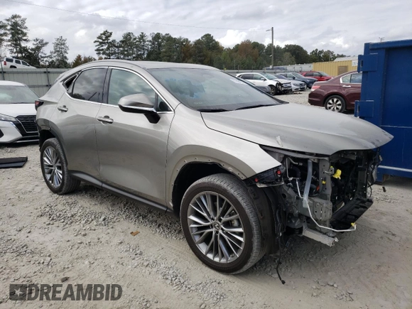 2023 Lexus NX with VIN 2T2GKCEZ8PC010465, listed as a Copart auction lot 77894374 with 18,269 mi miles and Salvage Title. Bid and sale history available at carsss.com. Image 4.