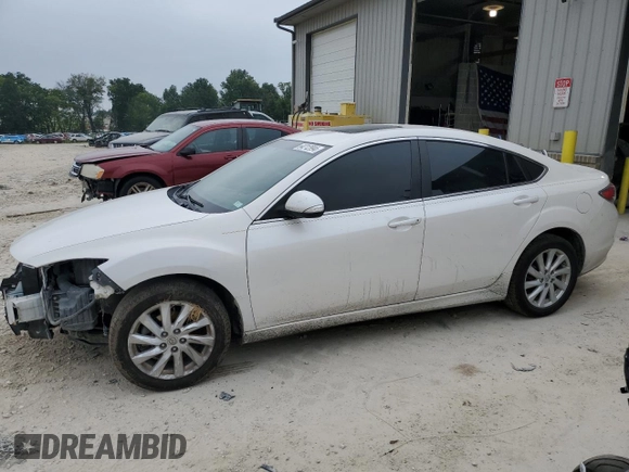 2012 Mazda 6 i Touring Plus with VIN 1YVHZ8EH0C5M17125, listed as a Copart auction lot 87085434 with 118,996 mi miles and Salvage Title. Bid and sale history available at carsss.com. Image 1.