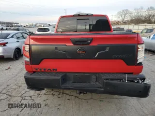 2020 Nissan Titan SL with VIN 1N6AA1ED6LN506892, listed as a Copart auction lot 88091765 with 41,910 mi miles and Salvage title. Bid and sale history available at DreamBid. Image 6.