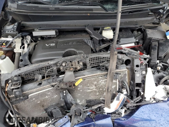2020 Nissan Pathfinder Platinum with VIN 5N1DR2DM8LC644375, listed as a Copart auction lot 45978545 with 0 mi miles and Salvage Title. Bid and sale history available at carsss.com. Image 11.