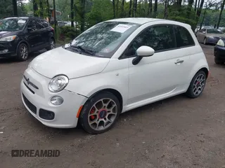 2015 FIAT 500 Sport with VIN 3C3CFFBR2FT721544, listed as a IAAI auction lot 42522443 with 101,225 mi miles and . Bid and sale history available at DreamBid. Image 2.