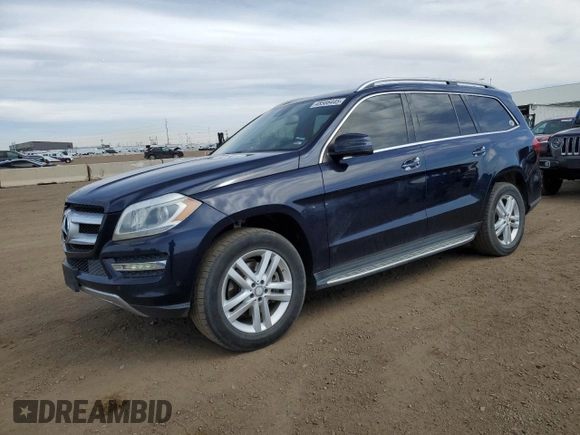 2014 Mercedes-Benz GL-Class GL 450 with VIN 4JGDF7CE3EA307370, listed as a Copart auction lot 48566445 with 136,015 mi miles and Clean Title. Bid and sale history available at carsss.com. Image 1.
