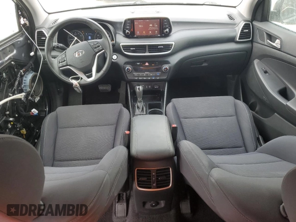 2021 Hyundai Tucson Ultimate with VIN KM8J33AL6MU318821, listed as a Copart auction lot 49673825 with 36,110 mi miles and Salvage title. Bid and sale history available at DreamBid. Image 8.