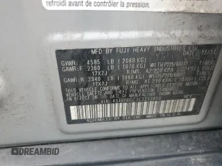 2012 Subaru Outback Prem with VIN 4S4BRBGC3C3233850, listed as a Copart auction lot 61609365 with 149,134 mi miles and Salvage title. Bid and sale history available at DreamBid. Image 12.