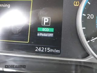 2022 Nissan LEAF SV with VIN 1N4AZ1CV8NC563090, listed as a IAAI auction lot 42086289 with 24,215 mi miles and . Bid and sale history available at DreamBid. Image 16.